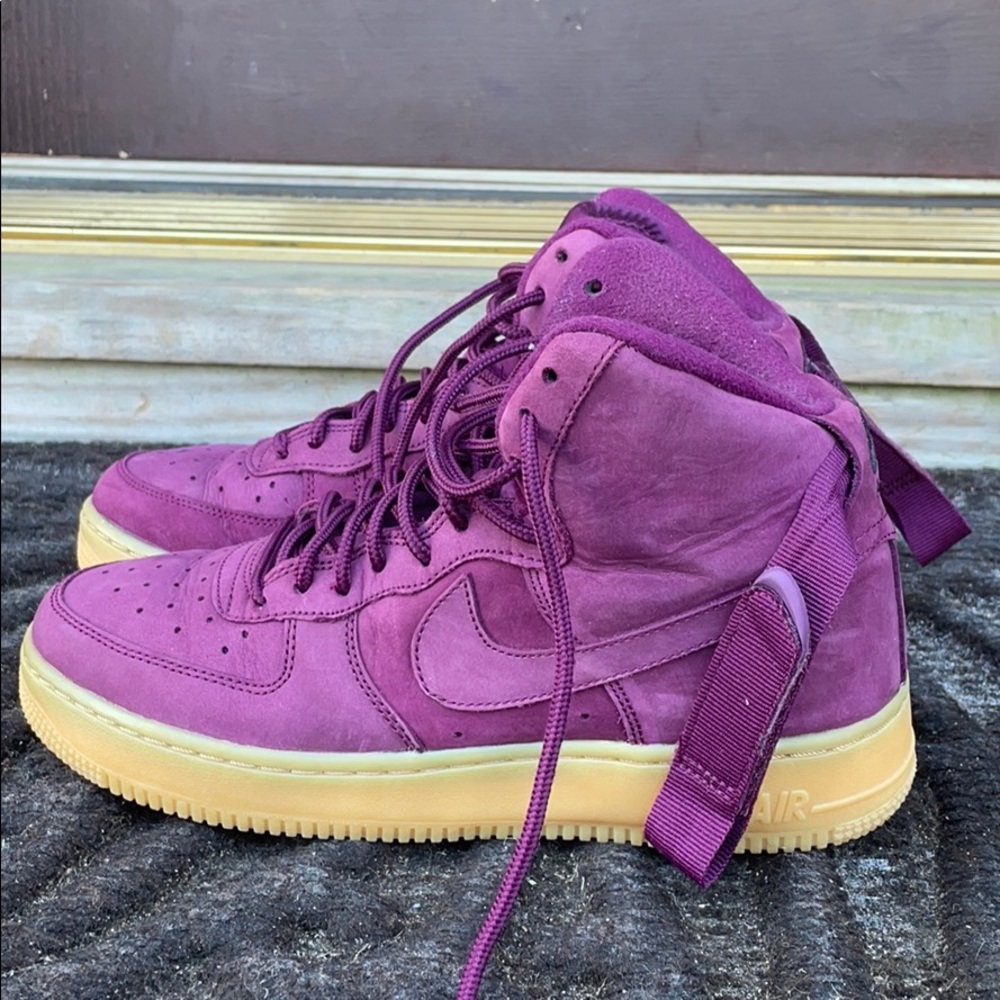Nike Air Force 1 High WB GS ‘Bordeaux’